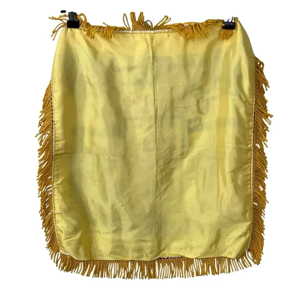 WWI US Army Mom Tribute Pillow Cover Antique Military Memorabilia History